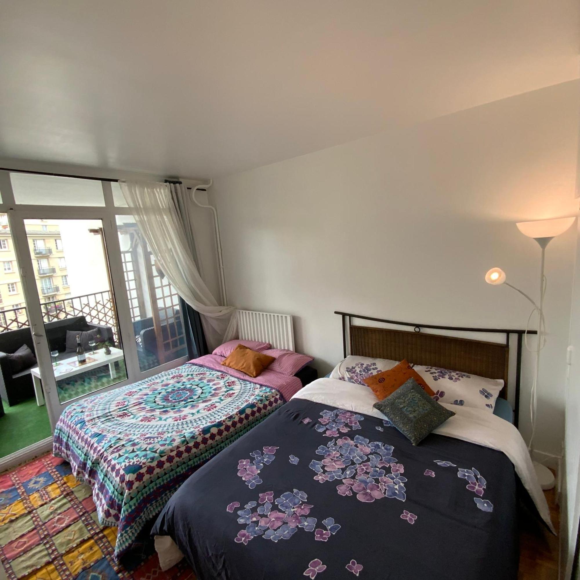 Chambre Chez L'Habitant Pres De Tour Eiffel Paris Exteriör bild