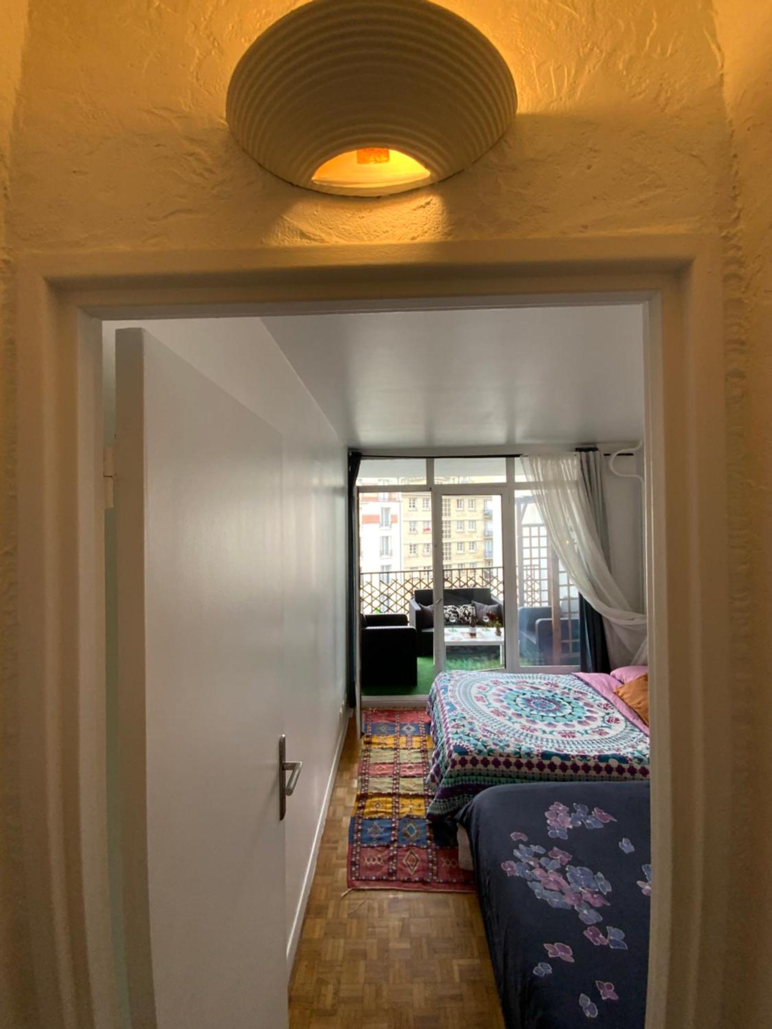Chambre Chez L'Habitant Pres De Tour Eiffel Paris Exteriör bild