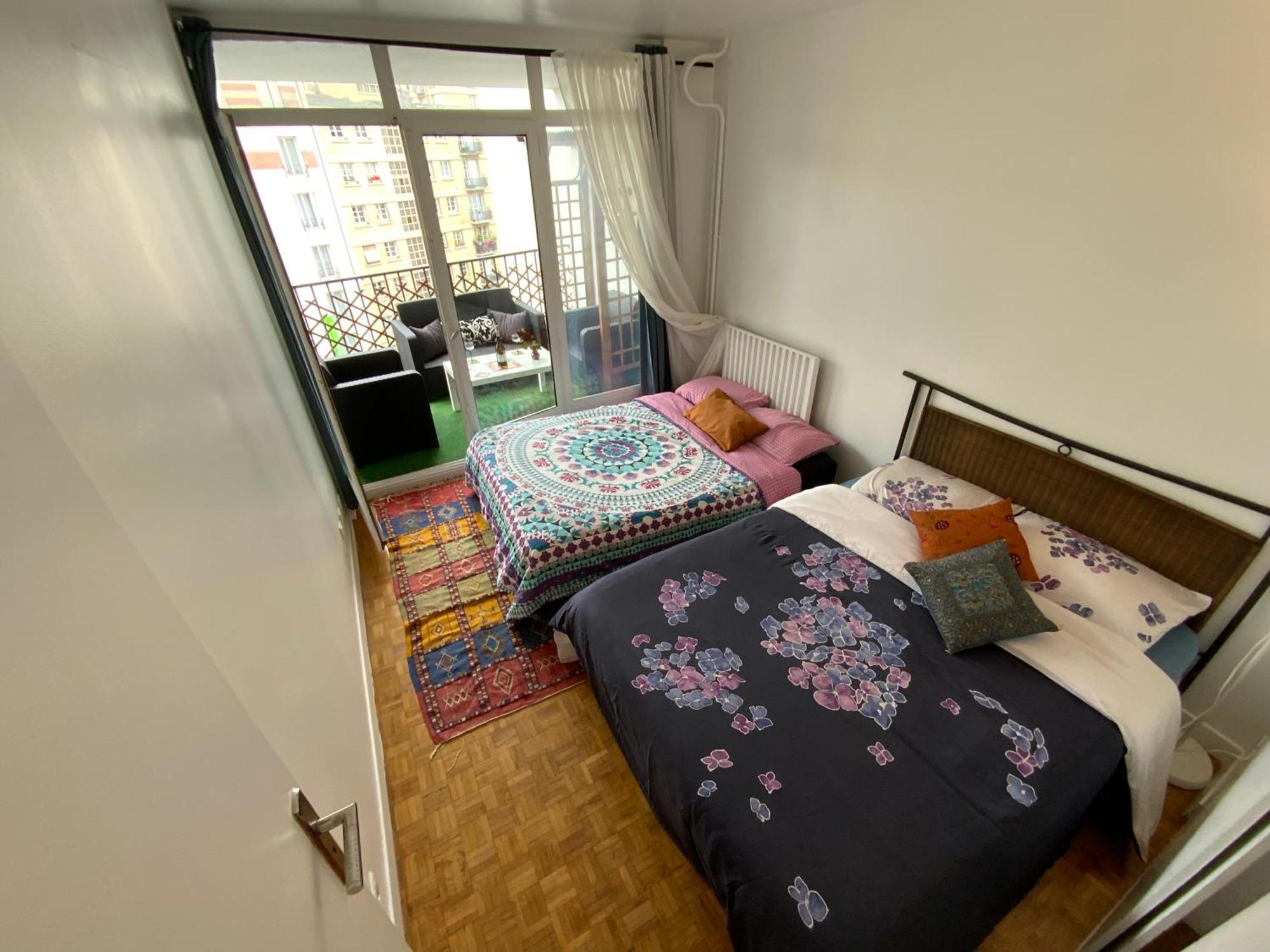 Chambre Chez L'Habitant Pres De Tour Eiffel Paris Exteriör bild